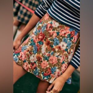 Sezane Nour Skirt October Flowers - Size 4